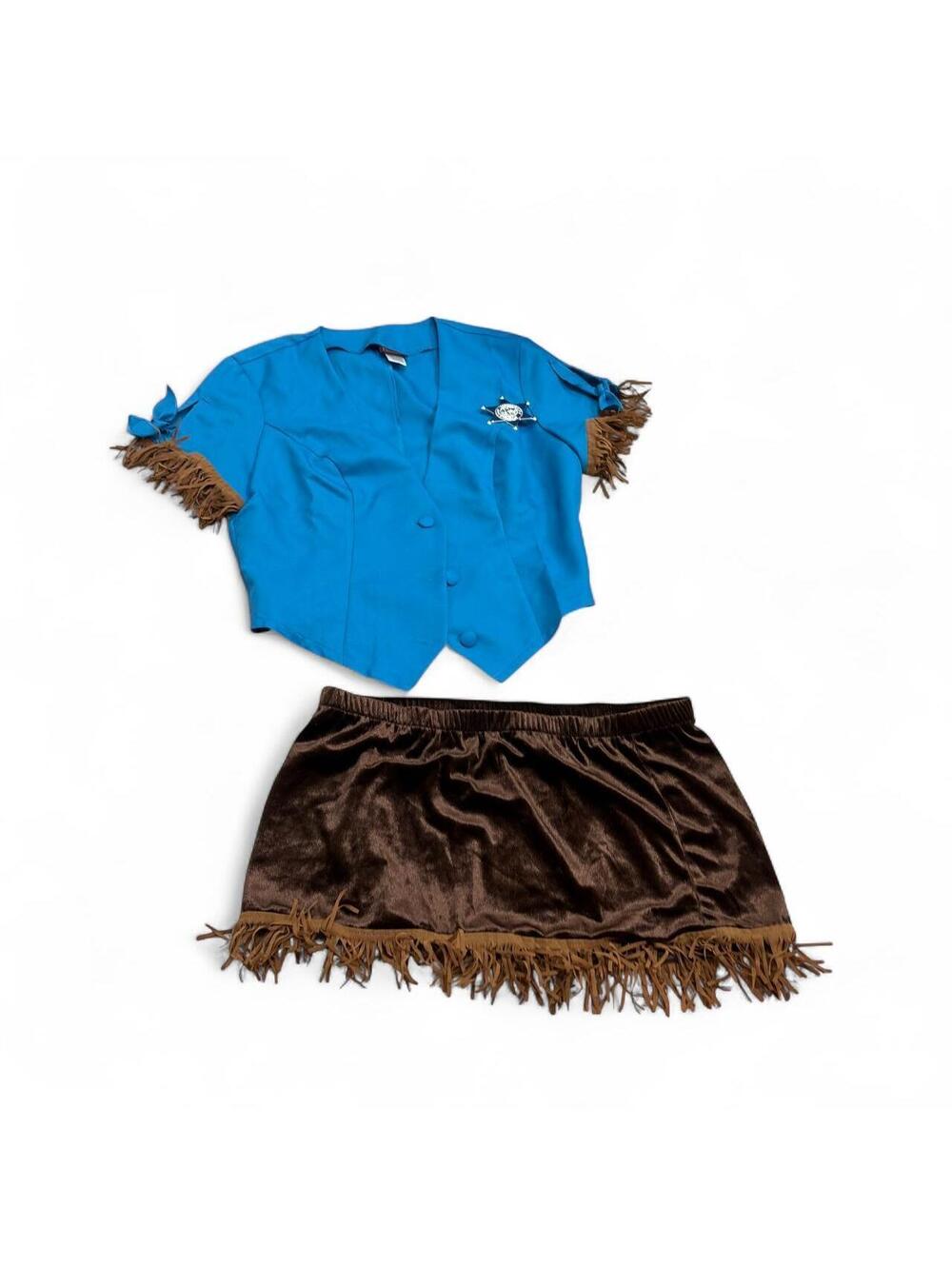 Y2K dream girl western cowboy costume